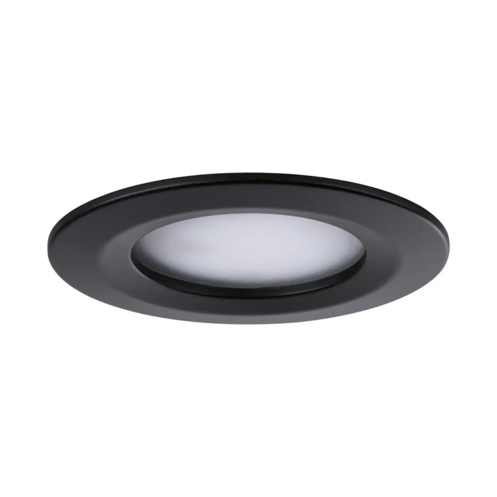 Paulmann Indbygningsspots|Spotlights > Nova Coin 3 stk, rund, 3Stepdim, sort