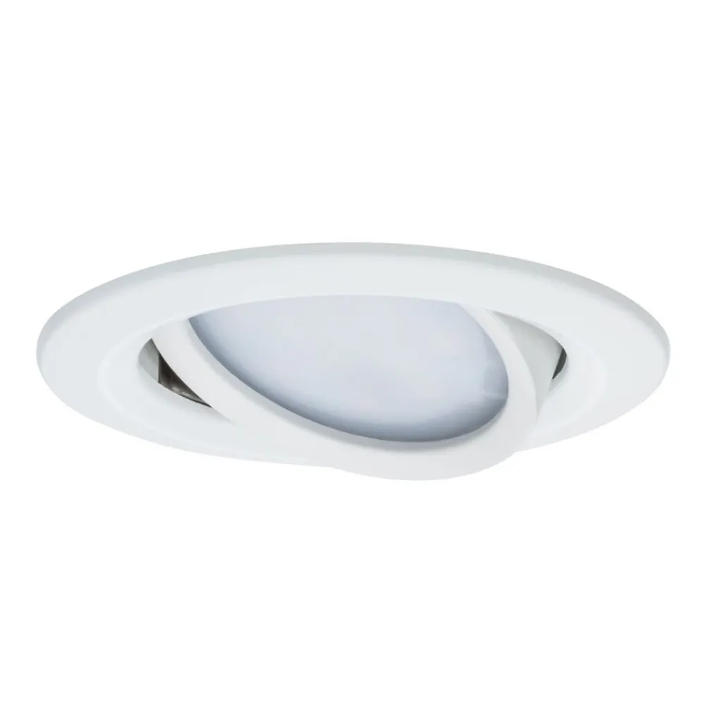 Loftlamper|Indbygningsspots ^ Paulmann Nova LED-indbygningsspot 3 stk. drejelig, hvid