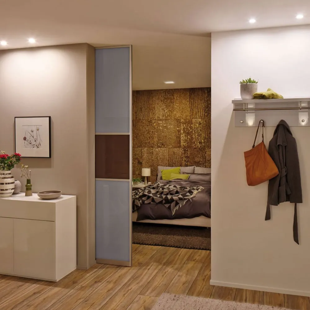 Loftlamper|Indbygningsspots ^ Paulmann Nova LED-indbygningsspot 3 stk. drejelig, hvid