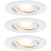 Paulmann Gang|Loftlamper > Nova LED-indbygningsspot, dæmpbar, IP65, hvid