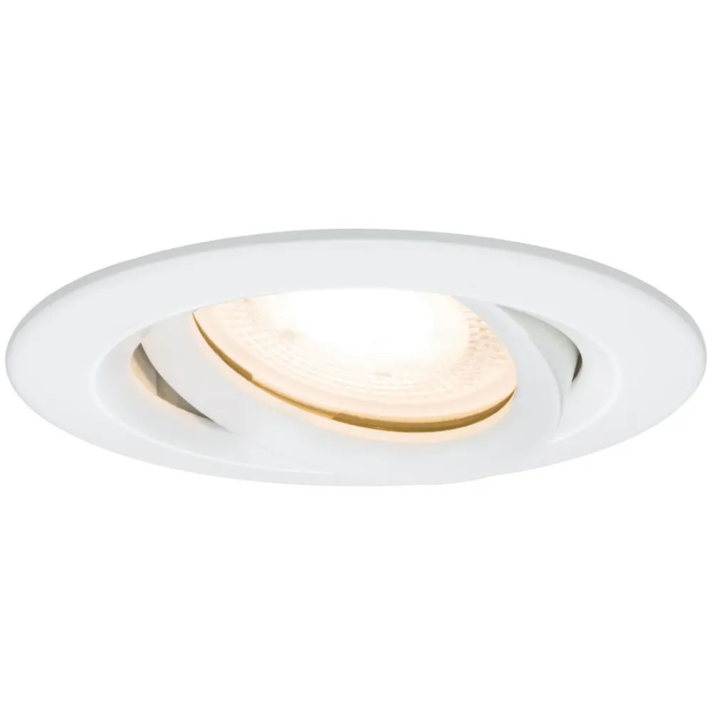 Paulmann Gang|Loftlamper > Nova LED-indbygningsspot, dæmpbar, IP65, hvid