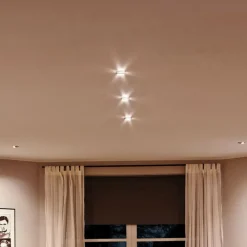 Paulmann Indbygningsspots|Spotlights > Nova LED indbygningslampe 3stk. stiv jern