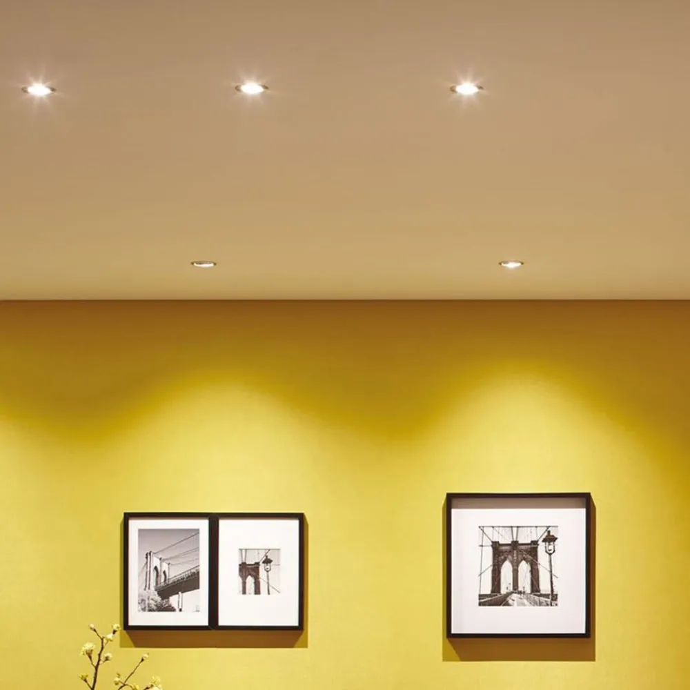 Paulmann Indbygningsspots|Spotlights > Nova LED indbygningslampe 3stk. stiv jern