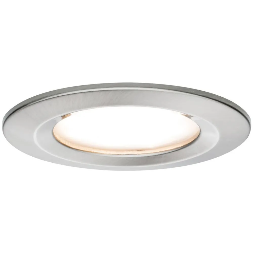 Paulmann Indbygningsspots|Spotlights > Nova LED indbygningslampe 3stk. stiv jern