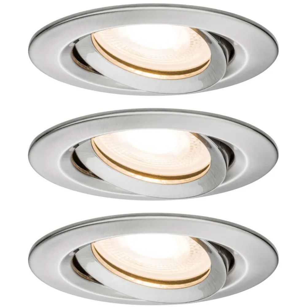 Paulmann Indbygningsspots > Nova LED-indbygningsspot, dæmpbar, IP65, jern