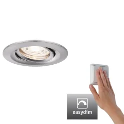 Indbygningsspots ^ Paulmann Nova mini Plus indb.-spot easydim jern