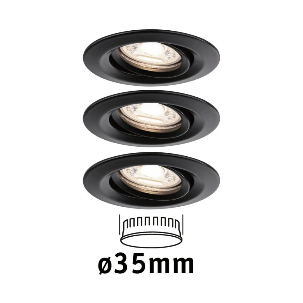 Paulmann Indbygningsspots > Nova Mini Plus LED easydim 3 sort