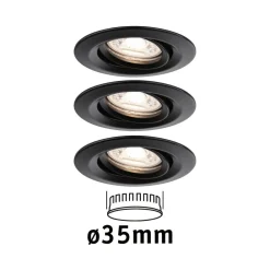 Paulmann Indbygningsspots > Nova Mini Plus LED easydim 3 sort
