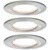 Loftlamper|Indbygningsspots ^ Paulmann Nova Plus Coin dim, rund, stift, jern