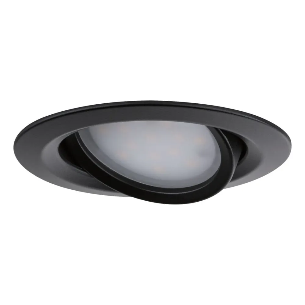 Paulmann Indbygningsspots|Spotlights > Nova Plus Coin 3 stk IP23 2.700K sort