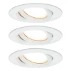 Paulmann Gang|Loftlamper > Nova Plus 3-delt LED-spot rund hvid