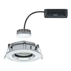 Paulmann Indbygningsspots|Spotlights > Nova Plus LED-spot, rundt, krom