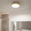 Paulmann Loftlamper > Oka LED-loftlampe IP44 CCT trælook