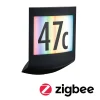 Postkasser ^ Paulmann Padea LED-husnummerlampe ZigBee RGBW
