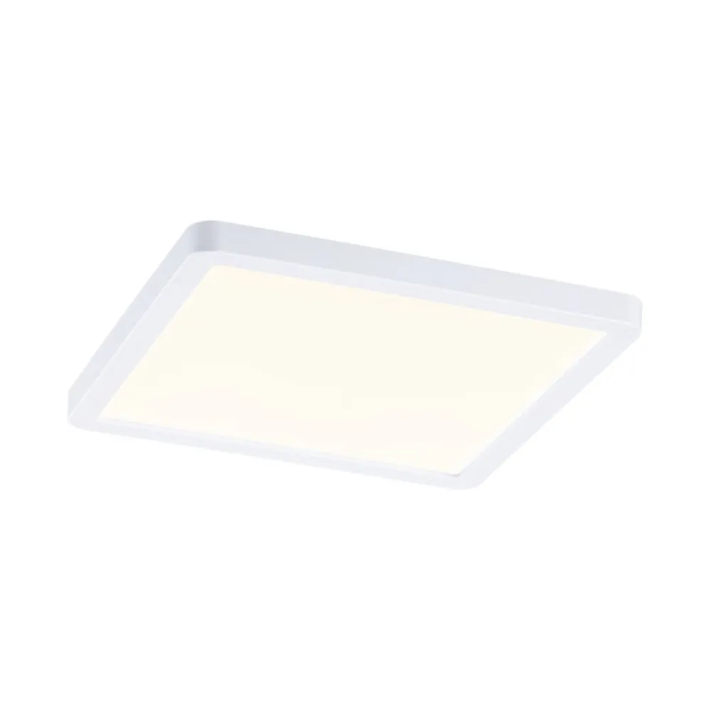 Loftlamper ^ Paulmann panel Areo 830 kantet hvid 3stepd. 17,5cm