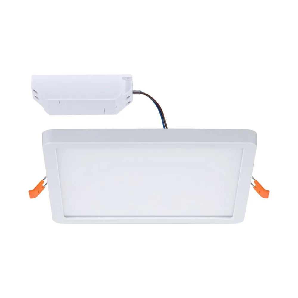 Loftlamper ^ Paulmann panel Areo 830 kantet hvid 3stepd. 17,5cm