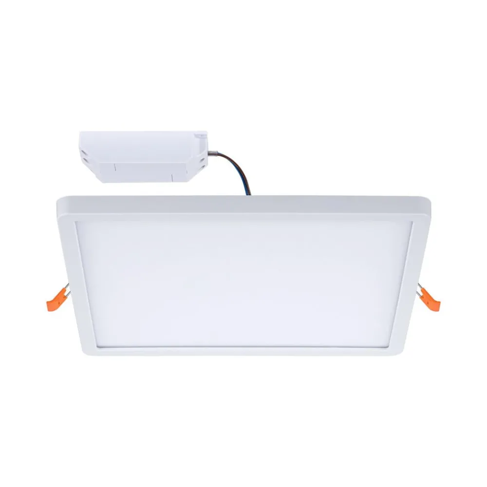 Paulmann Indbygningsspots > panel Areo 830 kantet hvid 3stepdim 23cm