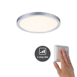 Paulmann Loftlamper > panel Areo 830 rund krom 3stepdim 17,5cm