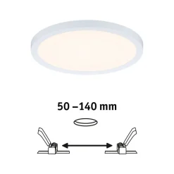 Loftlamper ^ Paulmann panel Areo ZigBee CCT rund hvid 17,5 cm
