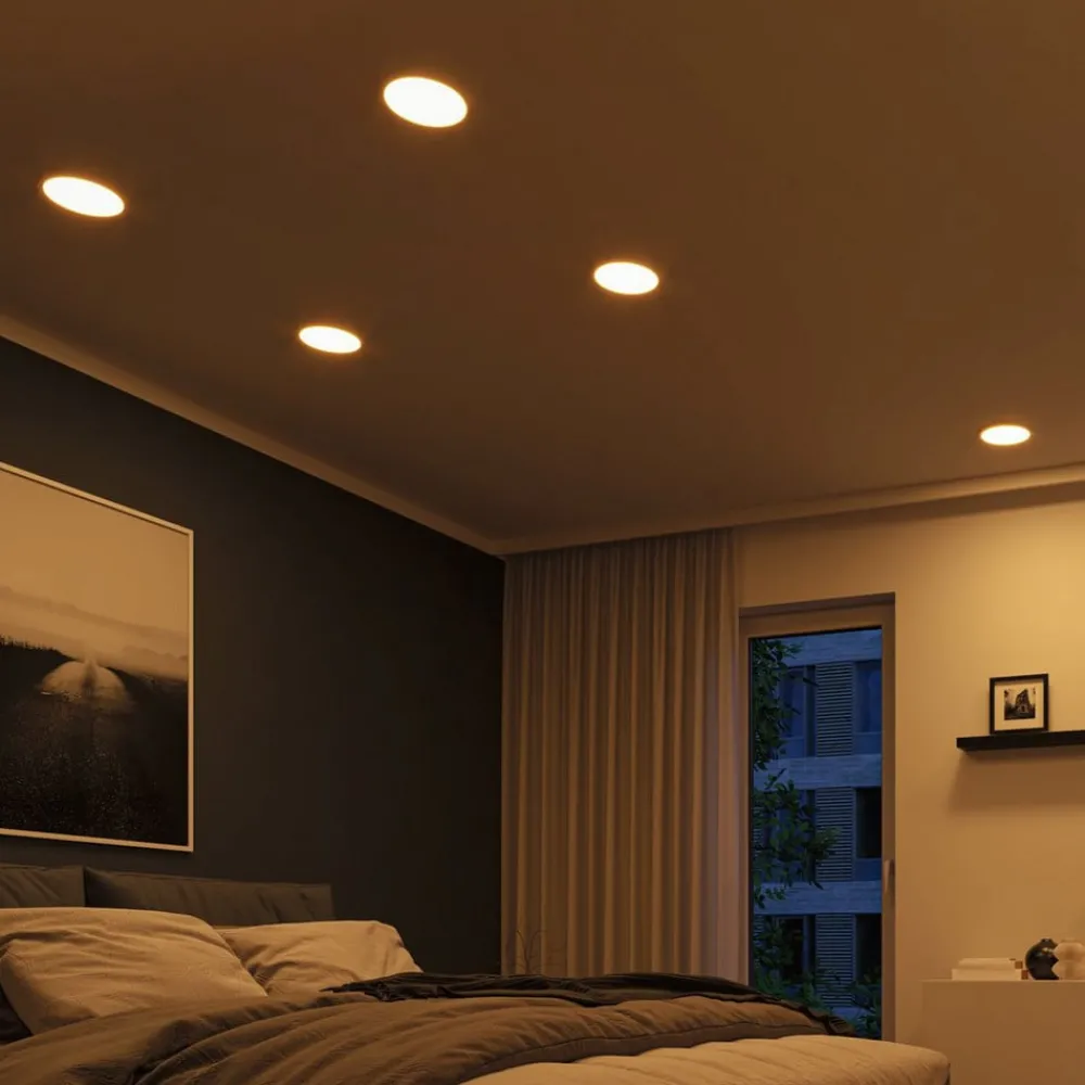 Paulmann Arbejdsrum/Kontor|Loftlamper > panel Areo ZigBee CCT rund krom 17,5 cm