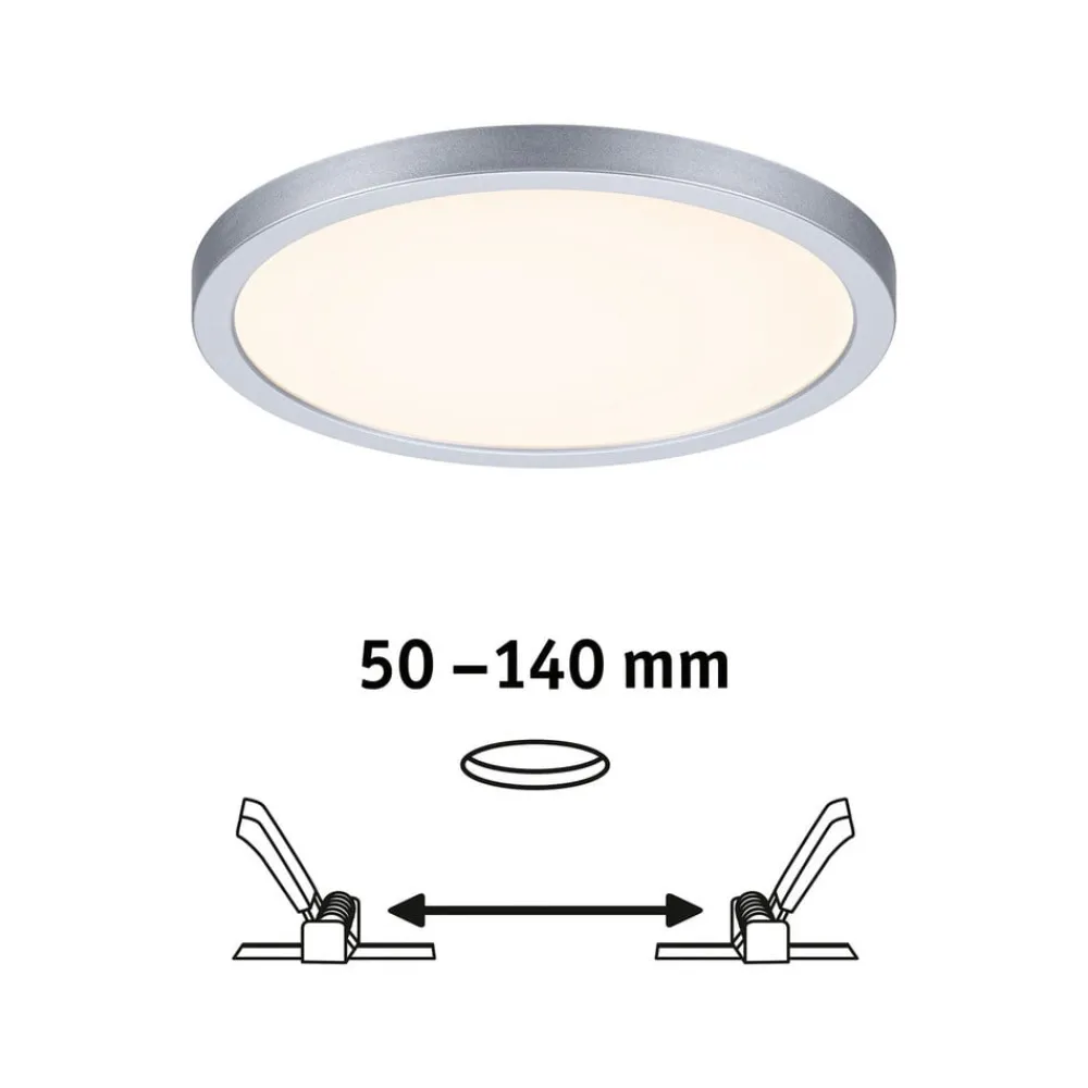 Paulmann Arbejdsrum/Kontor|Loftlamper > panel Areo ZigBee CCT rund krom 17,5 cm