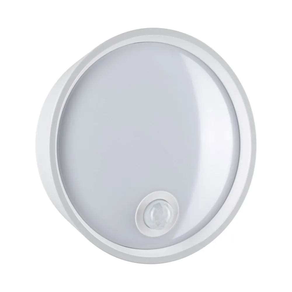 Paulmann Væglampe Med Sensor > Platomo udendørs LED-væglampe sensor hvid
