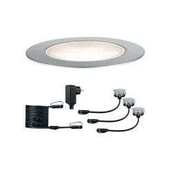 Nedgravet Udebelysning ^ Paulmann Plug & Shine Floor Eco basic sæt med 3 3000K