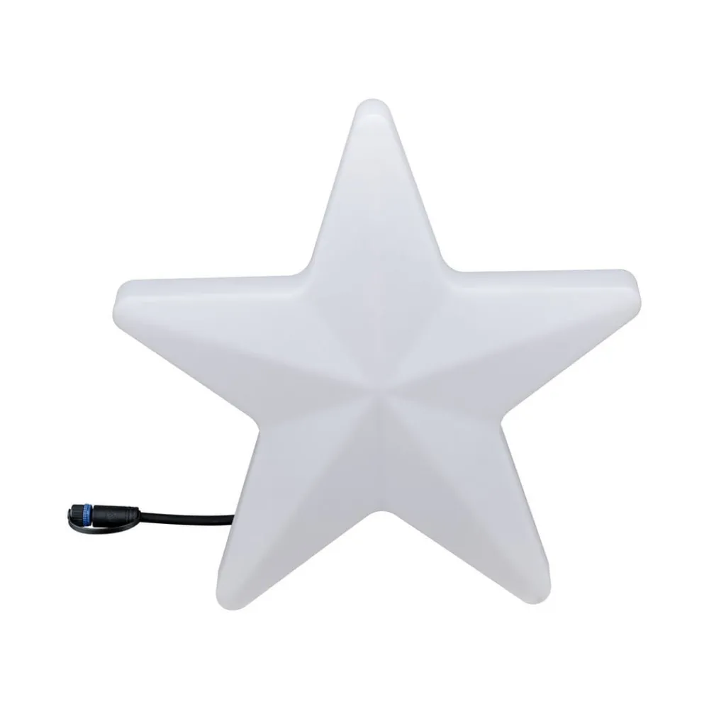 Paulmann Julepynt|Julefigurer Udendørs > Plug & Shine LED dekorationslampe Star Ø 40cm