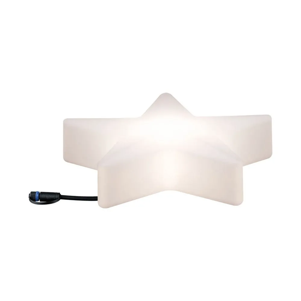Paulmann Julepynt|Julefigurer Udendørs > Plug & Shine LED dekorationslampe Star Ø 40cm