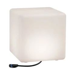 Dekorationsbelysning ^ Paulmann Plug & Shine LED dekorationslampe Cube 30 cm