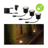 Paulmann Nedgravet Udebelysning > Plug & Shine LED indbygningslampe 4,5W sæt med 3 stk