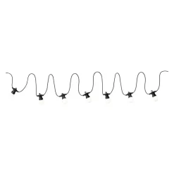 Dekorationsbelysning ^ Paulmann Plug & Shine LED lyskæde Globe 7x0,2W