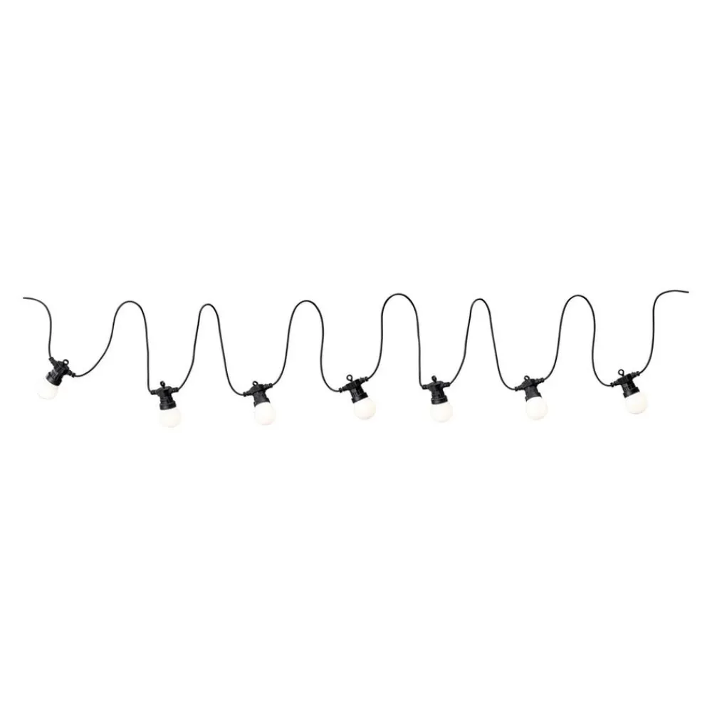 Dekorationsbelysning ^ Paulmann Plug & Shine LED lyskæde Globe 7x0,2W