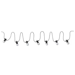 Dekorationsbelysning ^ Paulmann Plug & Shine LED lyskæde Globe 7x0,2W
