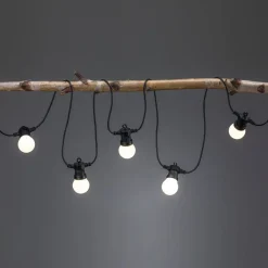Dekorationsbelysning ^ Paulmann Plug & Shine LED lyskæde Globe 7x0,2W