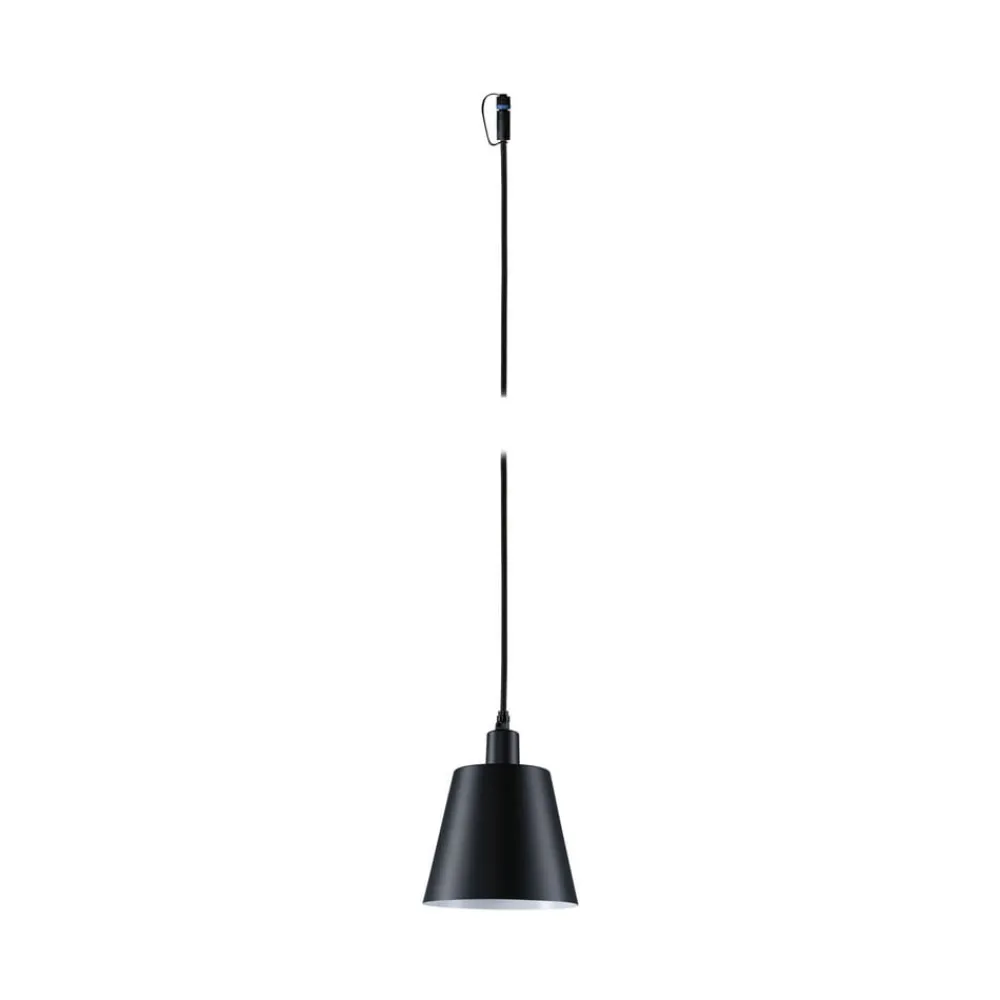 Paulmann Udendørs Pendellamper|Terrassebelysning > Plug & Shine LED-pendellampe Kofia E14, aluminium