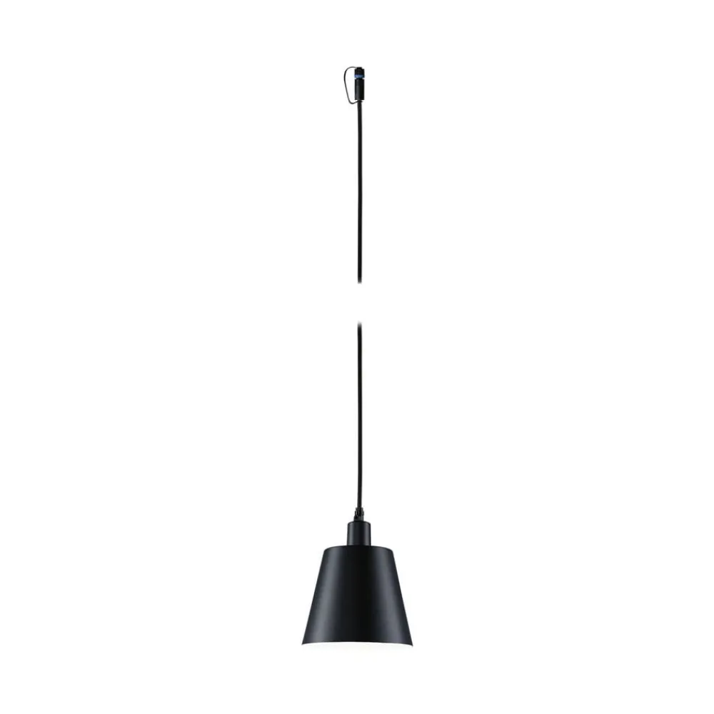 Paulmann Udendørs Pendellamper|Terrassebelysning > Plug & Shine LED-pendellampe Kofia E14, aluminium
