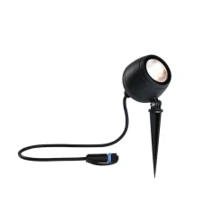 Paulmann Udendørs Spot > Plug & Shine LED-spot Kikolo, 3.000 K, 60°, aluminium