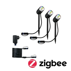 Paulmann Udendørs Spot > Plug & Shine Pike ZigBee RGBW Basis