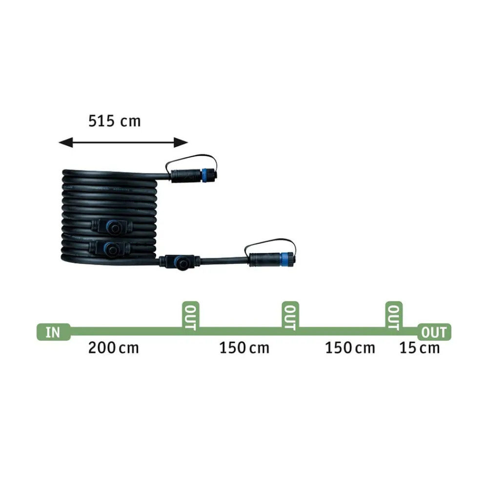 Paulmann Udendørs Spot > Plug & Shine Plantini 3000K 3-delt supplement