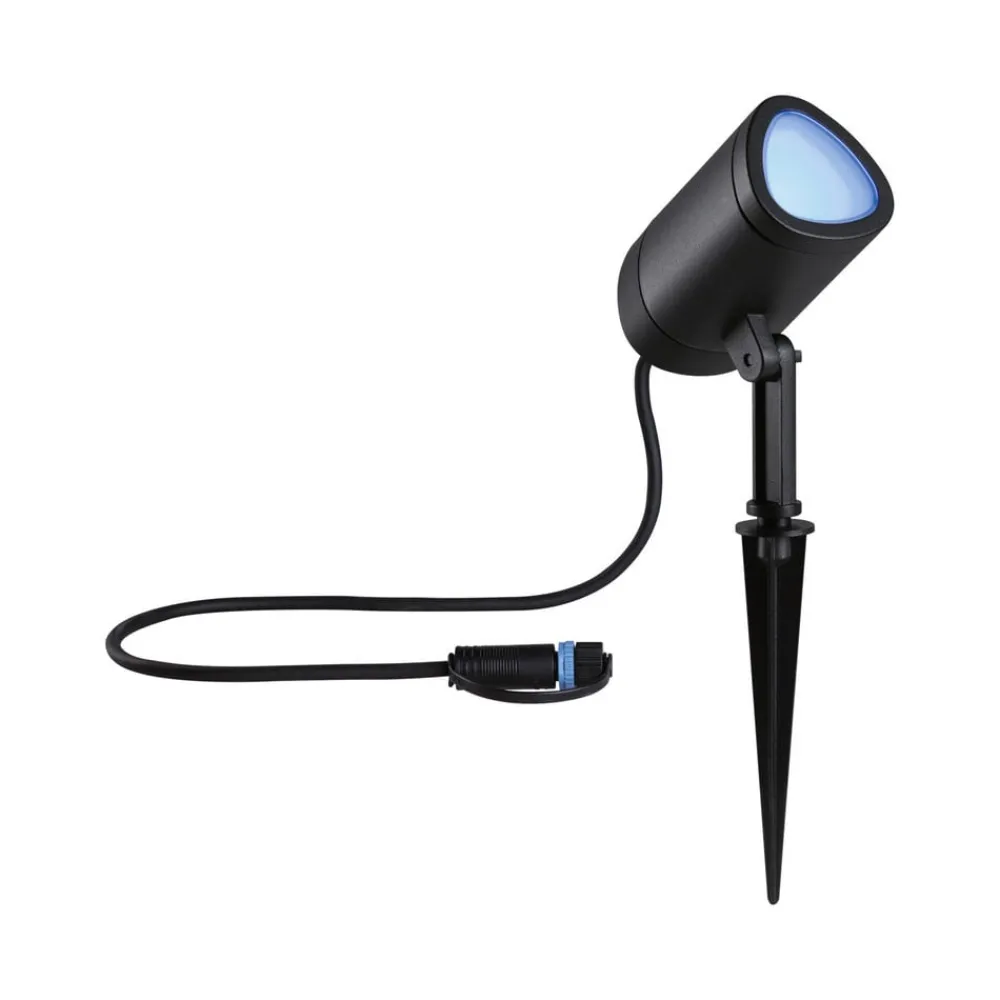 Udendørs Spot ^ Paulmann Plug&Shine Shira jordspyd spotlight ZigBee RGBW