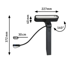 Paulmann Sokkellamper > Plug & Shine sokkellampe Ito vandret