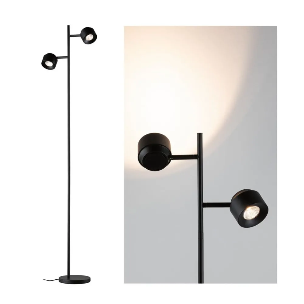 Gulvlamper|Gulvlamper ^ Paulmann Puric Pane I LED-gulvlampe med dæmper