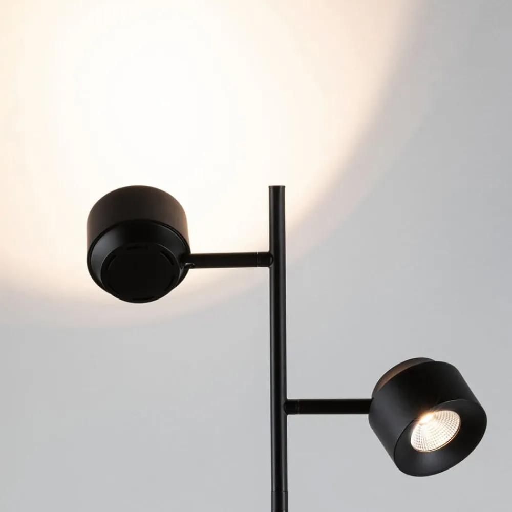 Gulvlamper|Gulvlamper ^ Paulmann Puric Pane I LED-gulvlampe med dæmper