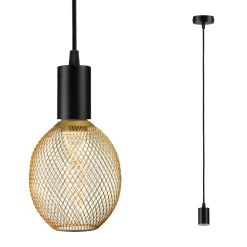 Paulmann Pendellamper|Pendellamper > Ravi fatning E27, sort mat