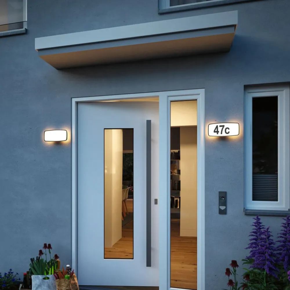 Paulmann Postkasser > Sheera husnummerlampe med sensor