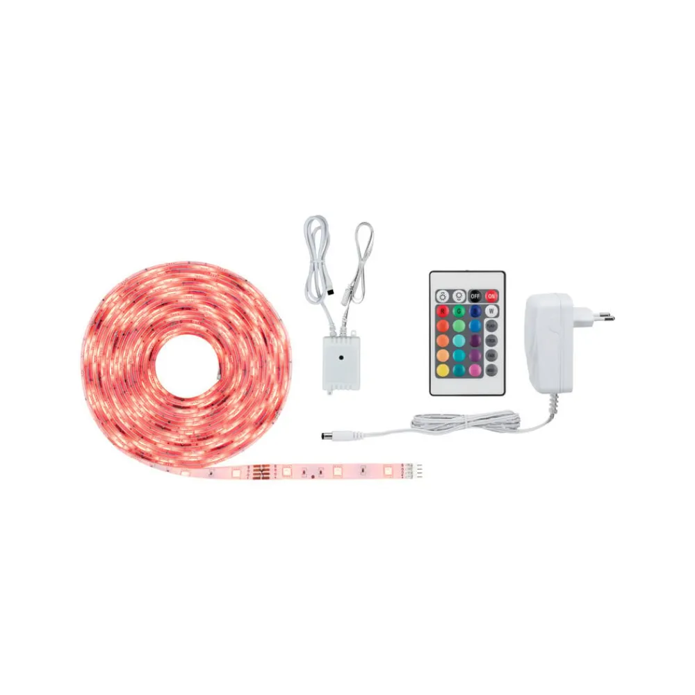 Paulmann Led Strips > SimpLED stripe-sæt, 20 W, RGB, 5 m