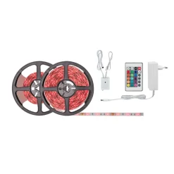 Paulmann Dekorationsbelysning|Led Strips > SimpLED stripe-sæt, 26 W, RGB, 7,5 m