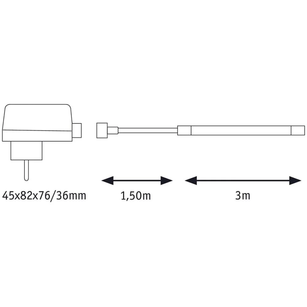Paulmann Dekorationsbelysning|Led Strips > SimpLED Strip, IP65 3.000 K, 3m