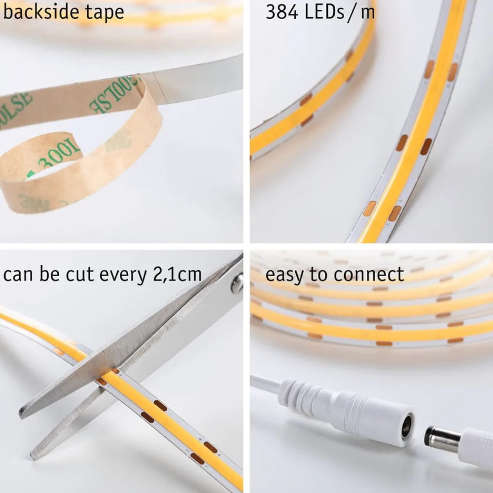 Paulmann Led Strips > SimpLED Strip Set COB 3.000 K 3 m